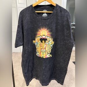 Hendrix Black Graphic Tee